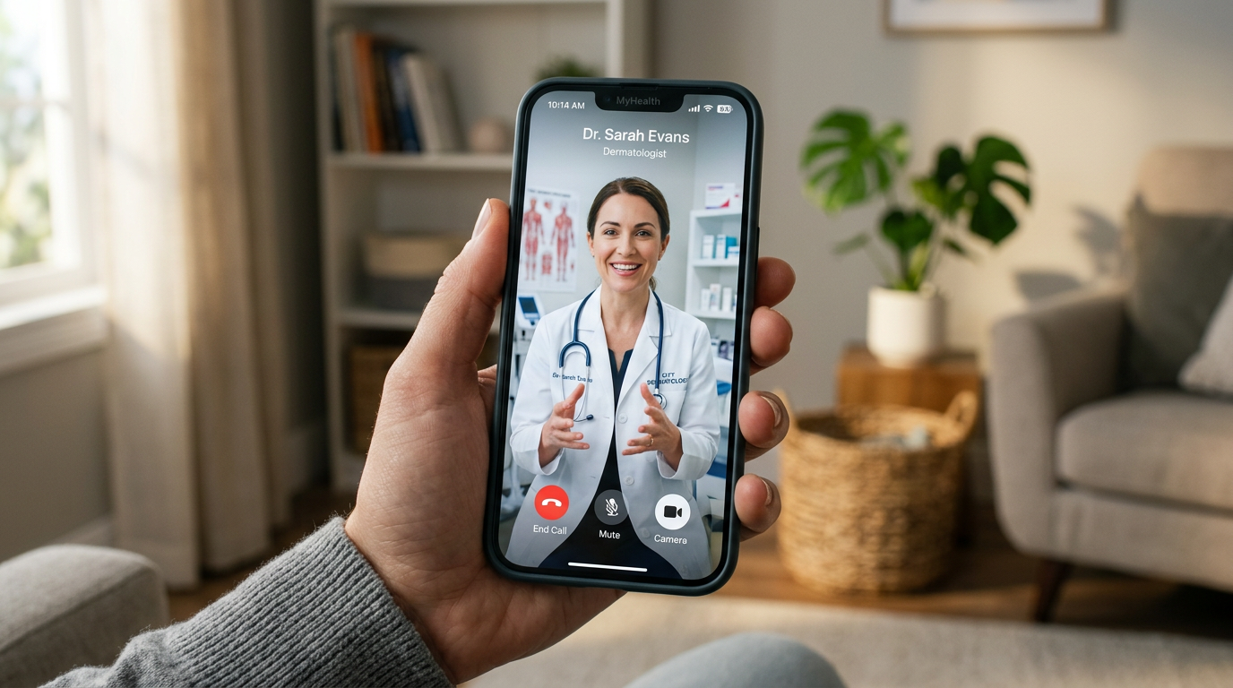 Virtual vs. In-Person: When Is It Time for a Face-to-Face Dermatology Consultation?