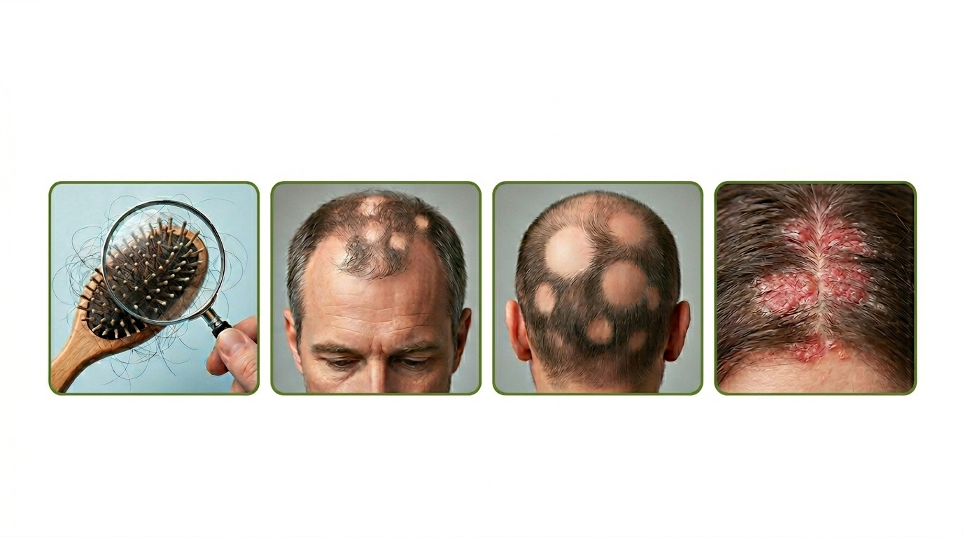 Is Your Hair Loss Normal? Types of Alopecia & When to See a Doctor