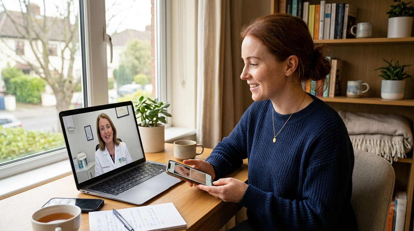 How Online Skin Consultations Work in Ireland