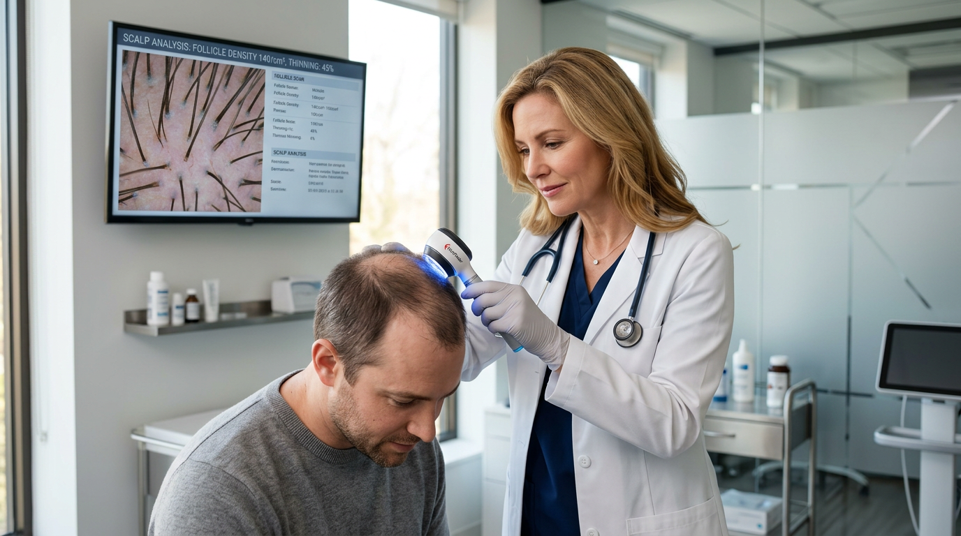 What to Expect From a Hair Loss Consultation at Adare Dermatology Clinics