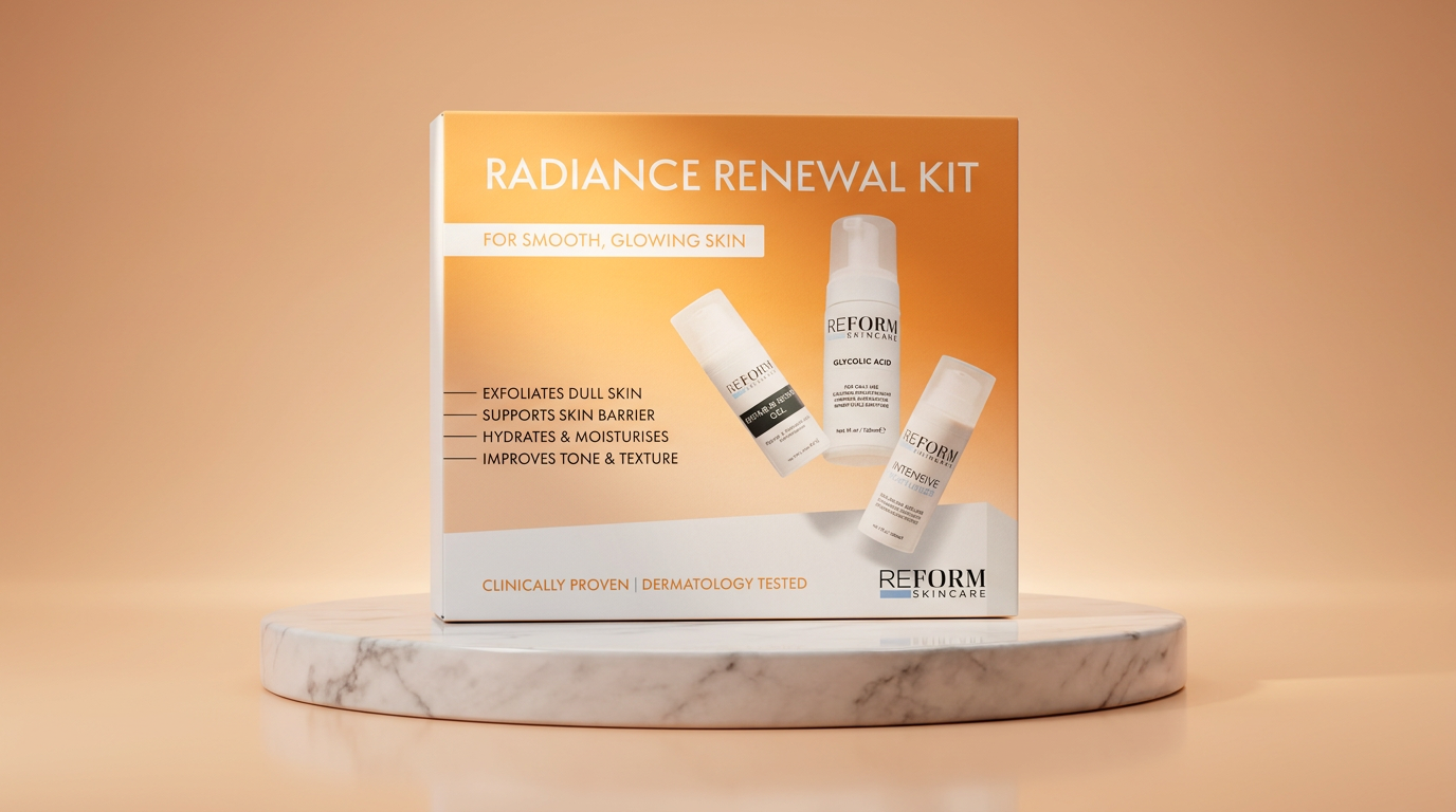 Inside the REFORM Skincare Radiance Renewal Kit